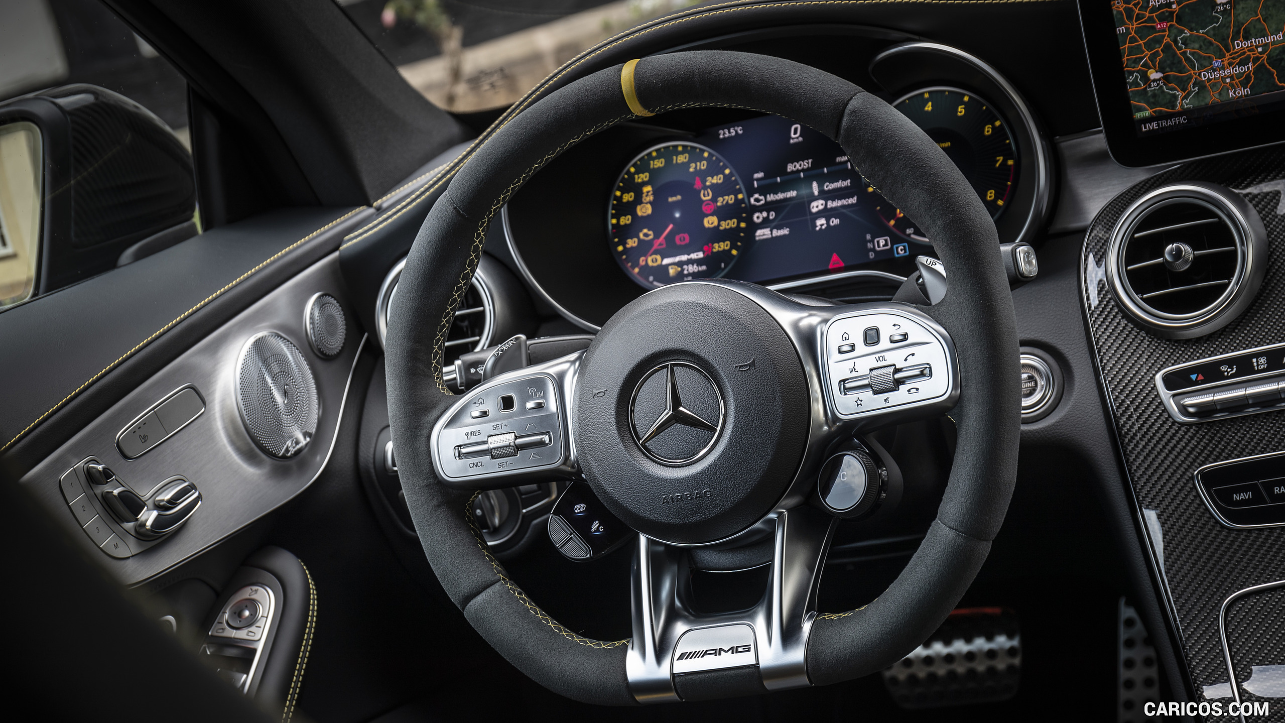 2019 Mercedes Amg C 63 S Coupe Interior Hd Wallpaper 93