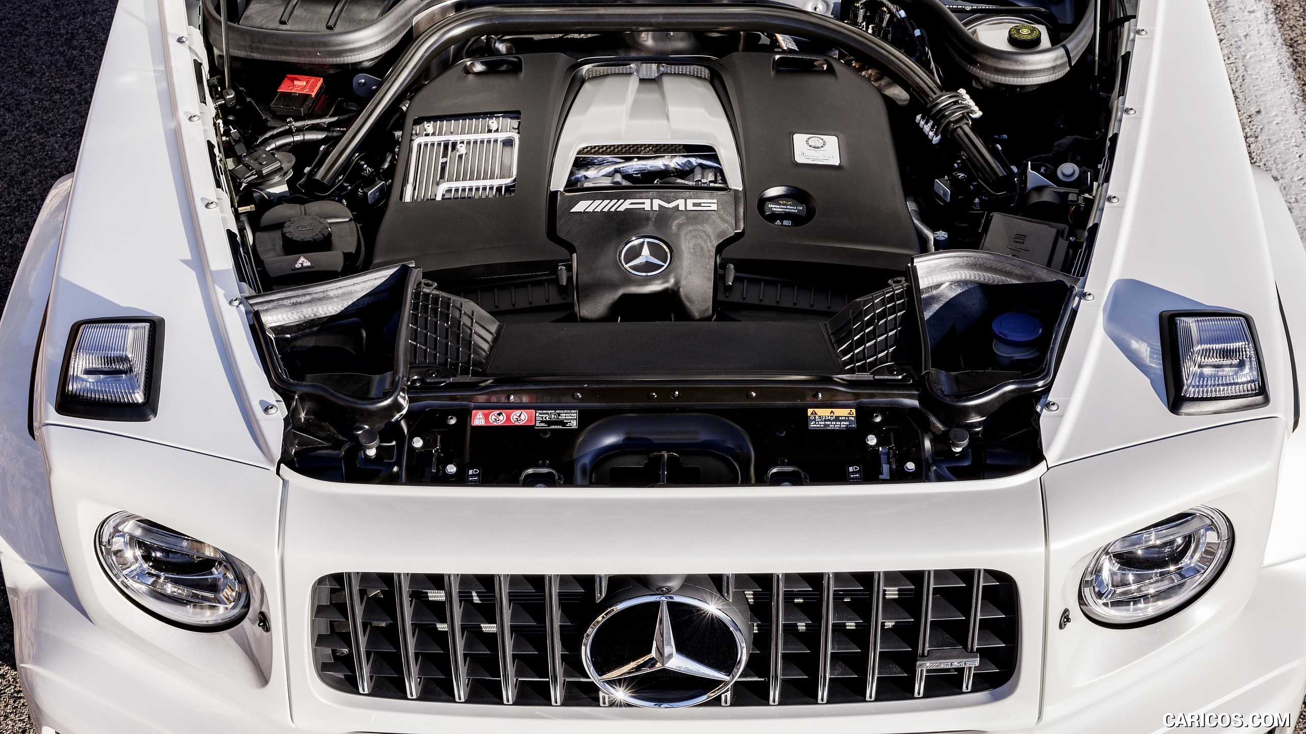 2019 Mercedes AMG G63 Engine Caricos