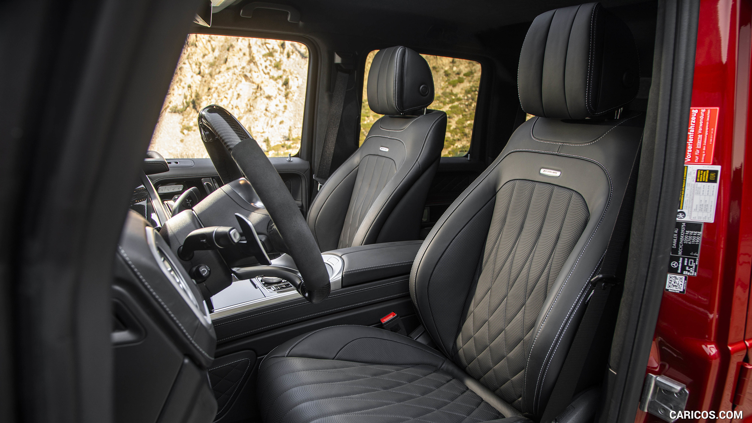 2019 Mercedes-AMG G63 (U.S.-Spec) - Interior, Front Seats, #451 of 452