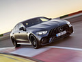2019 Mercedes-AMG GT 63 S 4MATIC+ 4-Door Coupe (Color: Graphite Grey Magno) - Front Three-Quarter