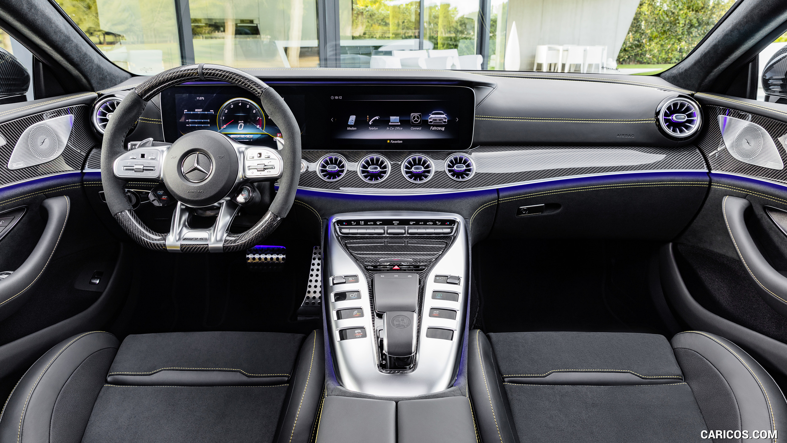 2019 Mercedes Amg Gt 63 S 4matic 4 Door Coupe Interior