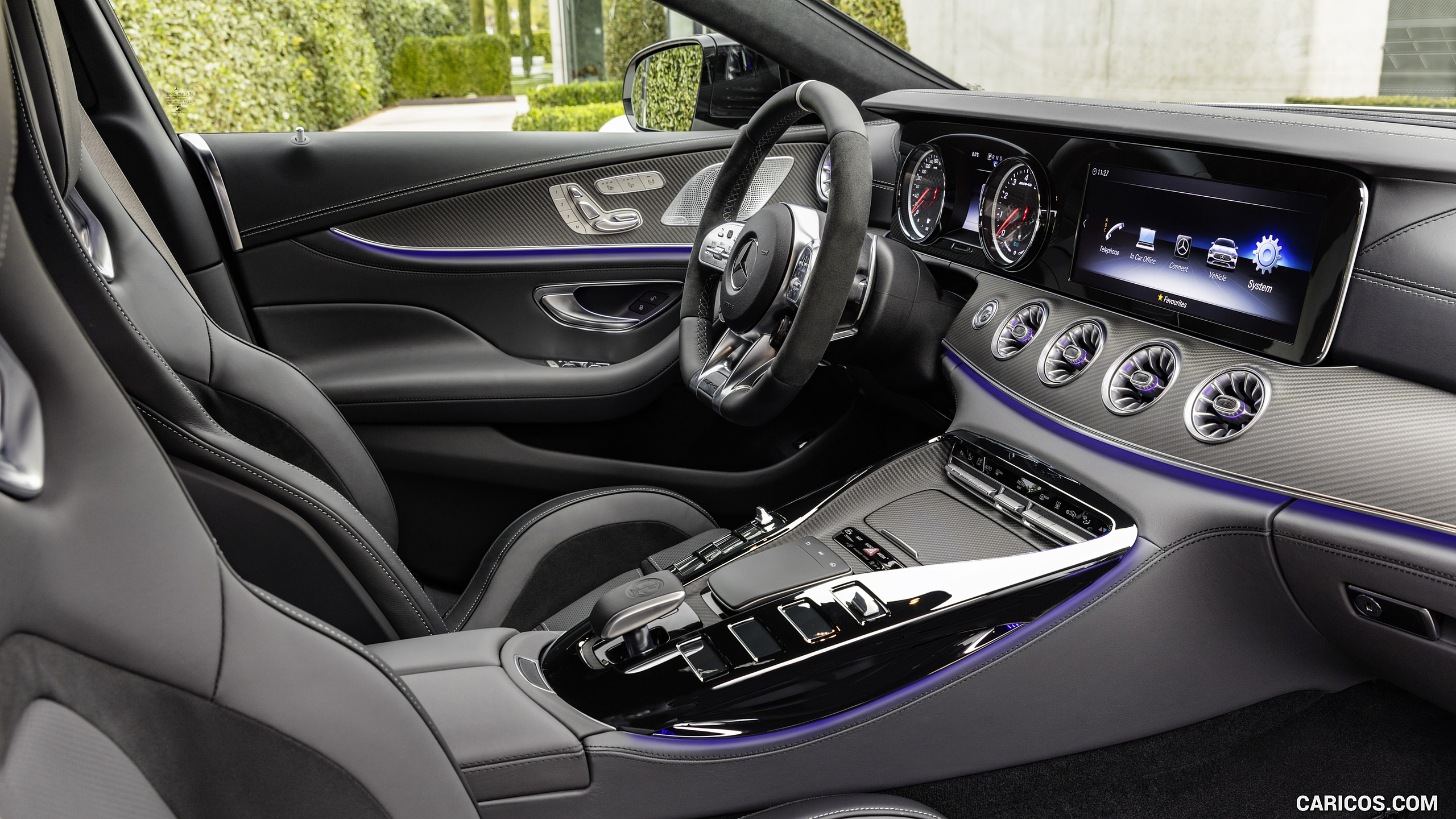 2019 Mercedes Amg Gt 53 4matic 4 Door Coupe Interior Hd