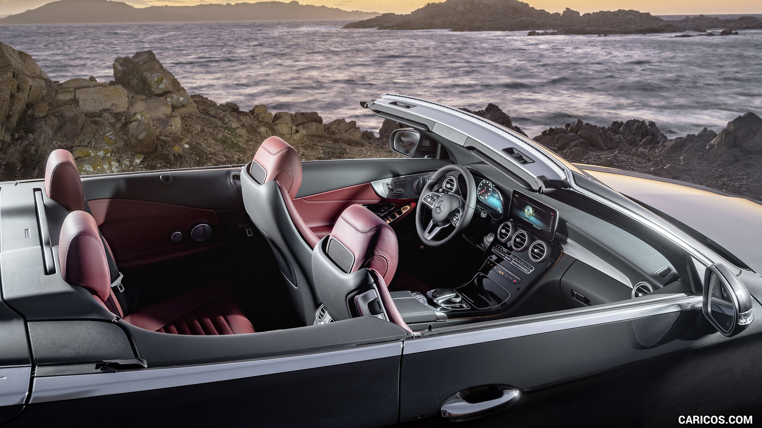 2019 Mercedes Benz C Class Cabrio Interior Hd Wallpaper 31