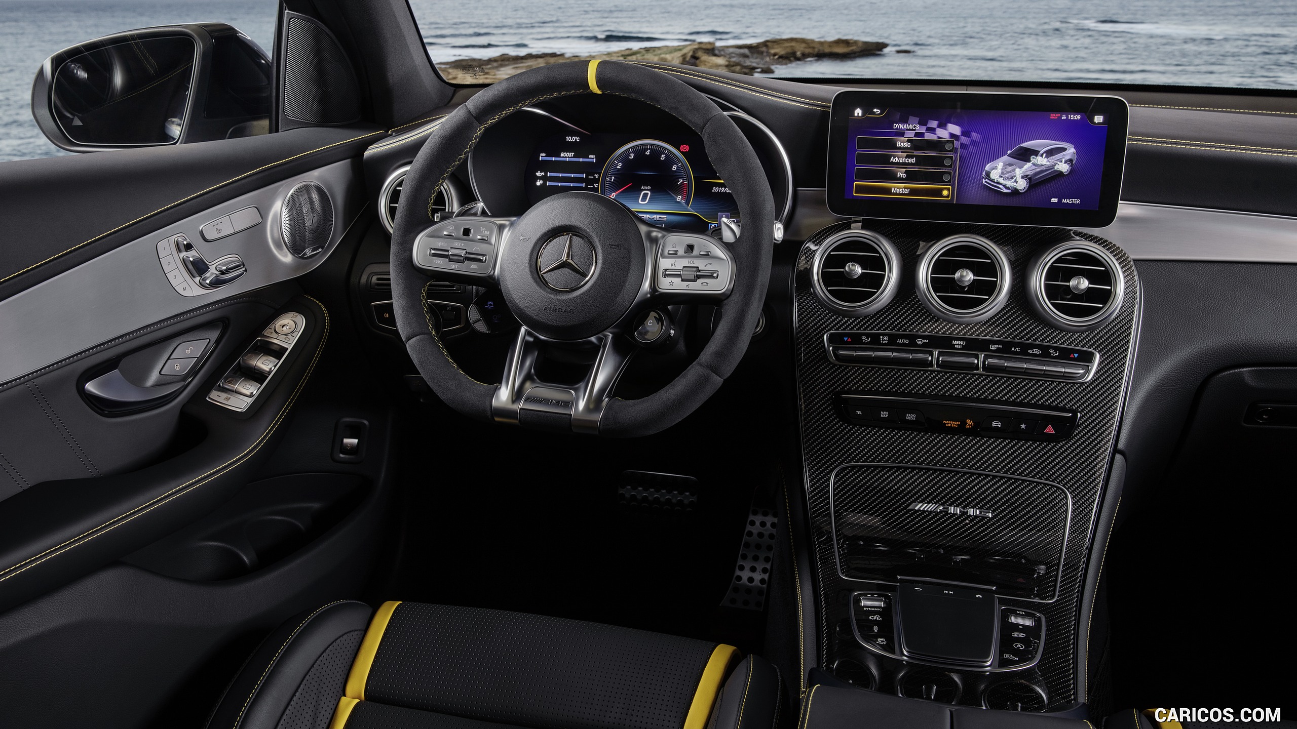 2020 Mercedes Amg Glc 63 S 4matic Coupe Interior Cockpit