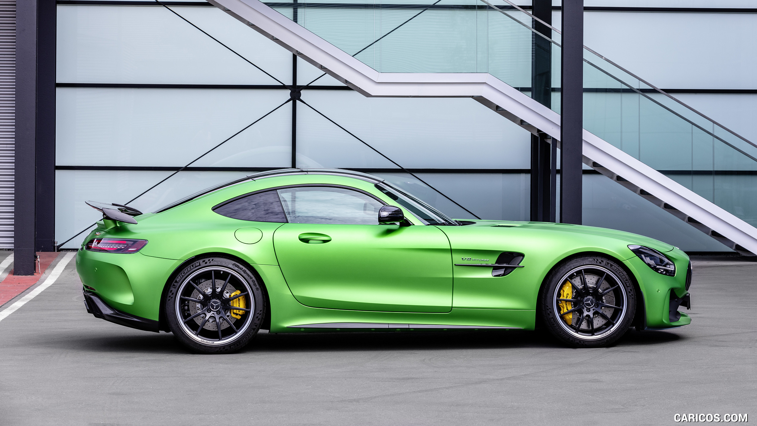 2020 Mercedes Amg Gt R Color Green Hell Magno Side Hd