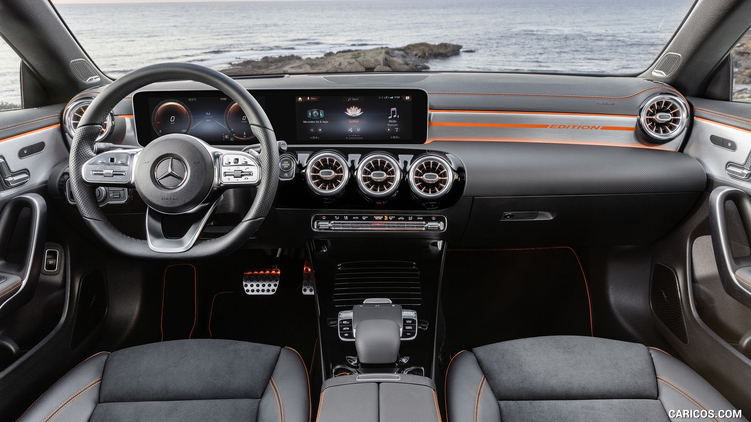 2020 Mercedes Benz Cla 250 Coupe Edition Orange Art