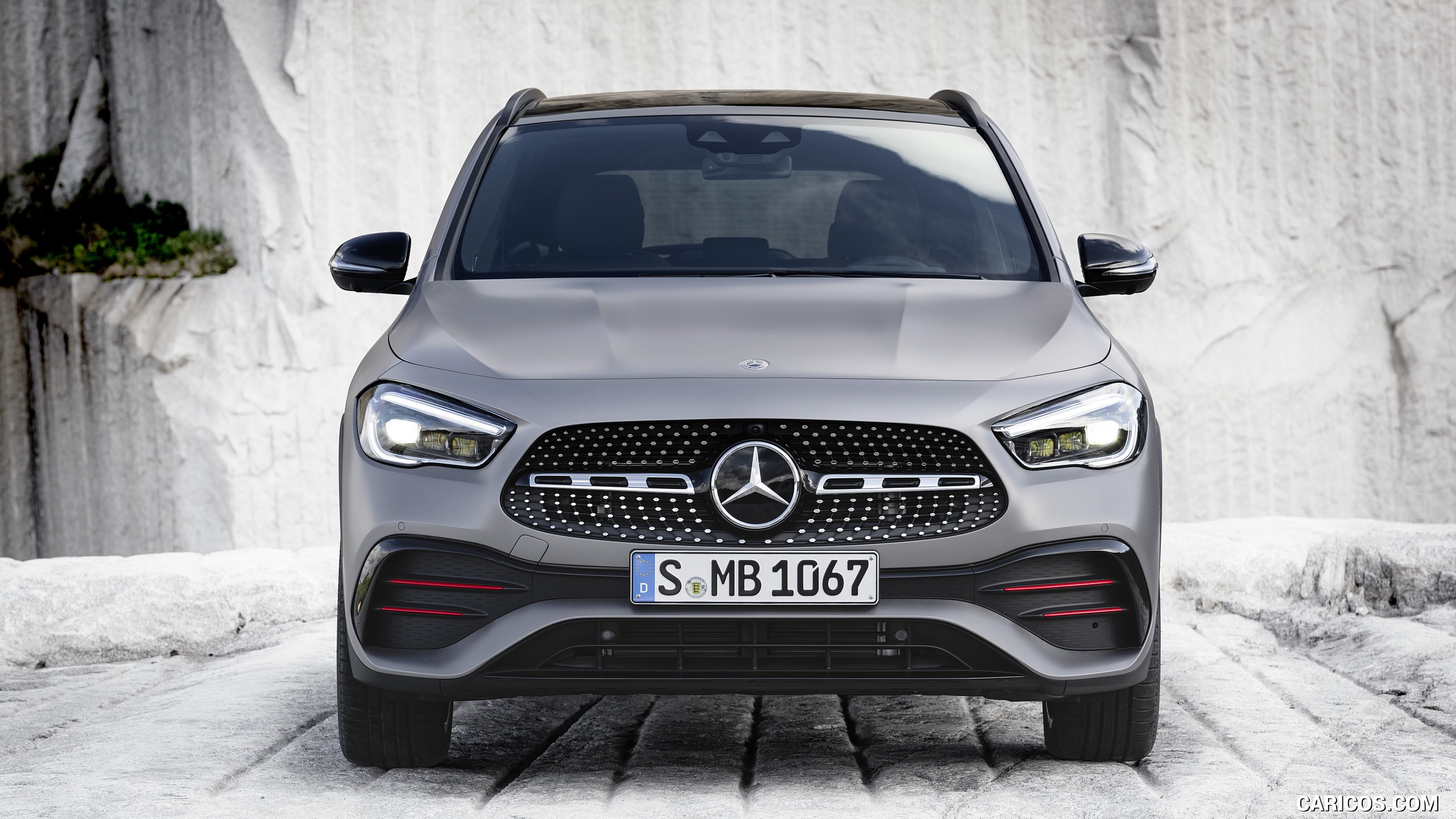 21 Mercedes Benz Gla Edition1 Amg Line Color Mountain Grey Magno Front Hd Wallpaper 22