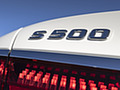 2021 Mercedes-Benz S 500 4MATIC AMG line (Color: Designo Diamond White Bright) - Badge