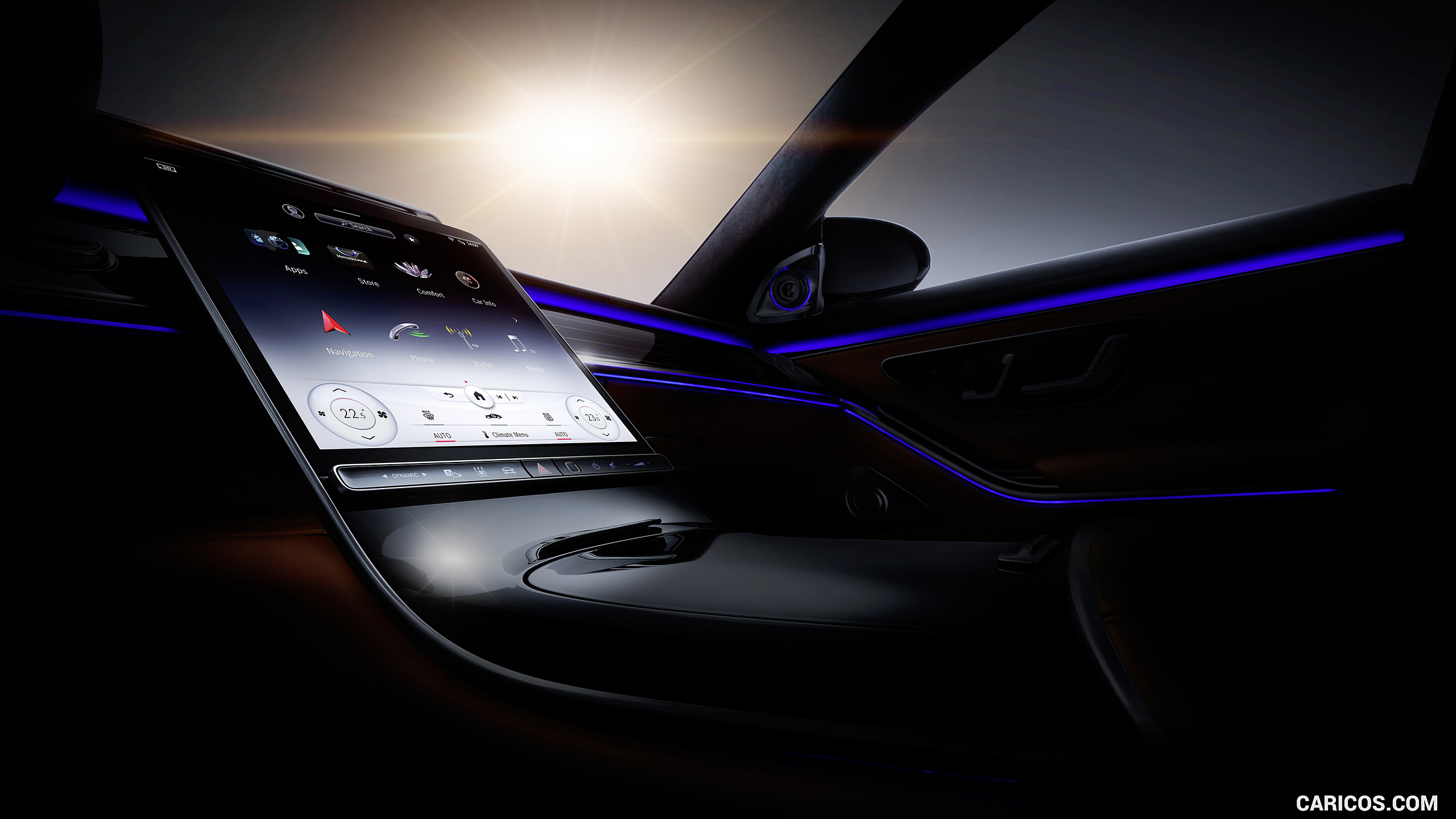 2021 Mercedes-Benz S-Class - Ambient Lighting, #127 of 316