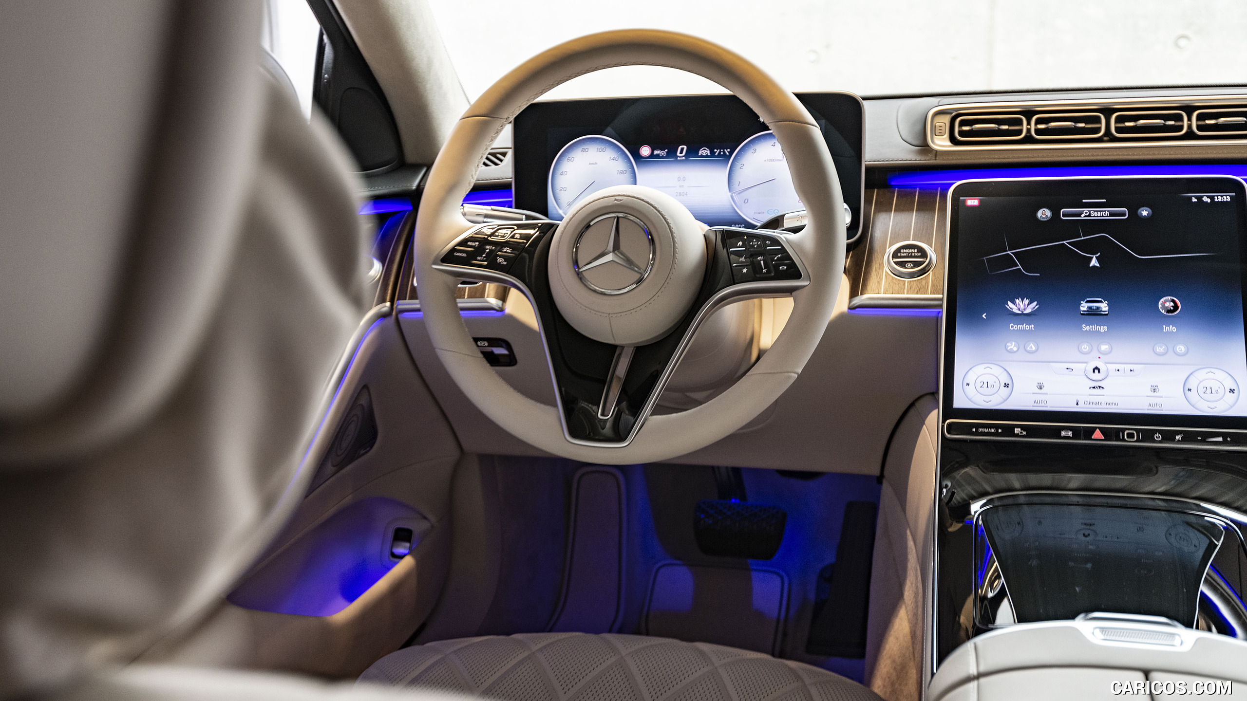 2021 Mercedes-Benz S 500 4MATIC AMG Line - Interior, Detail, #304 of 316
