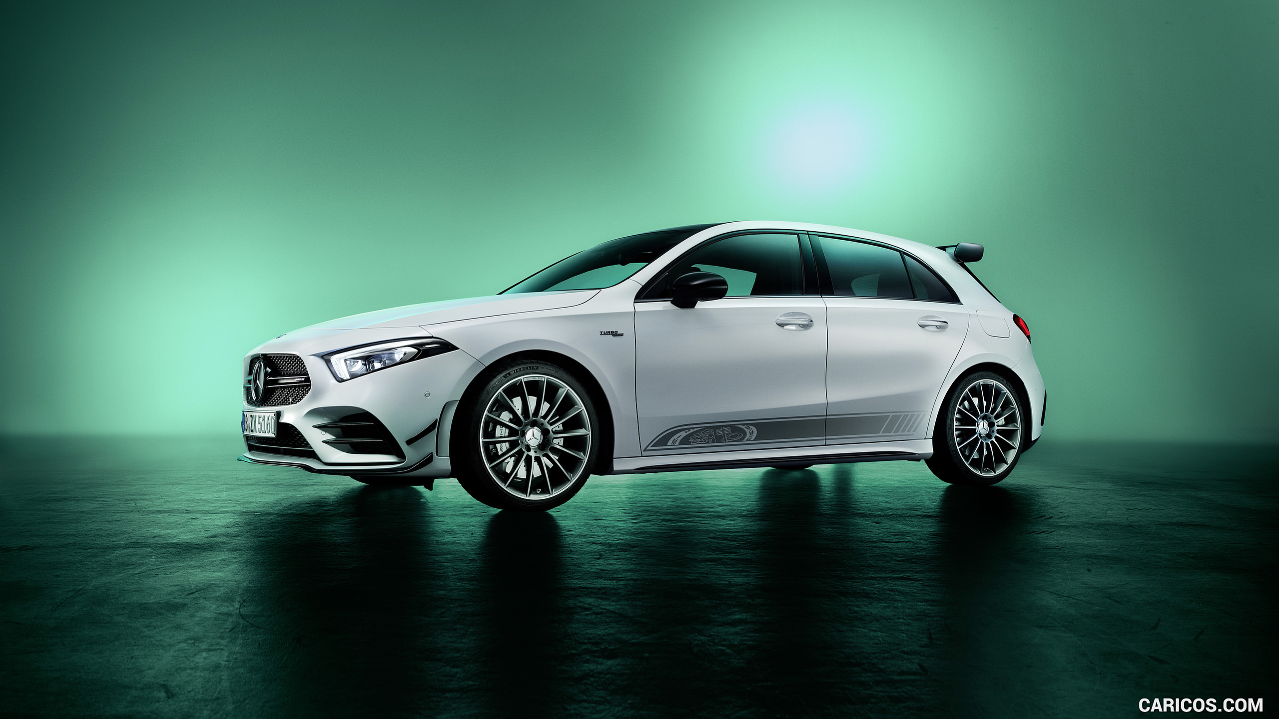 2022 Mercedes-AMG A 35 Edition 55 - Front Three-Quarter, #2 of 7