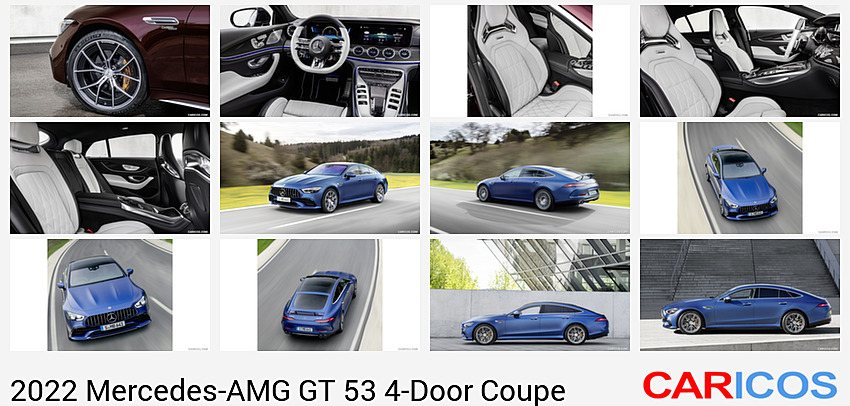 2022 AMG GT 53 4-door Coupe Accessories