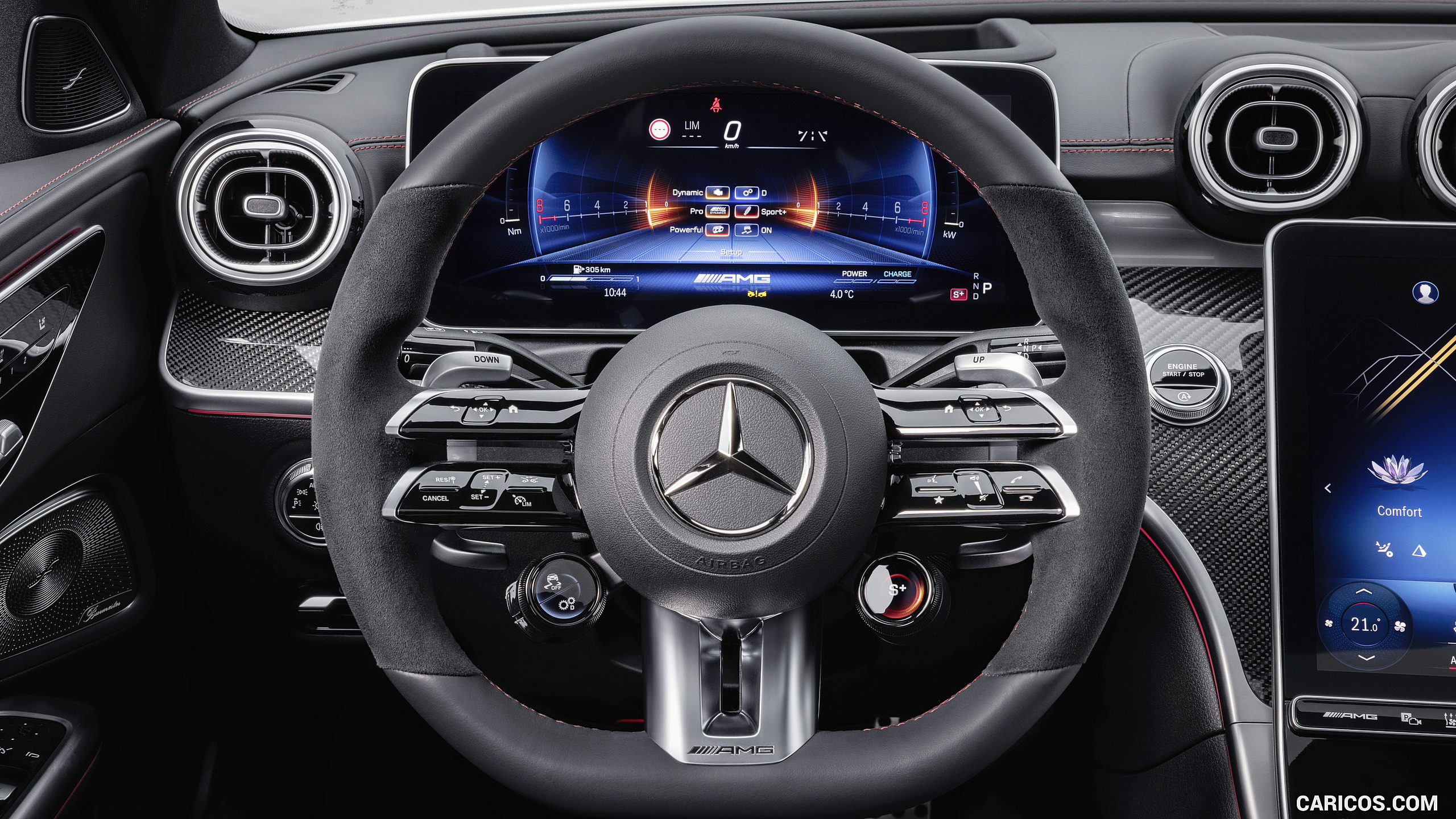 2023 Mercedes-AMG C 43 - Interior, Steering Wheel, #25 of 31