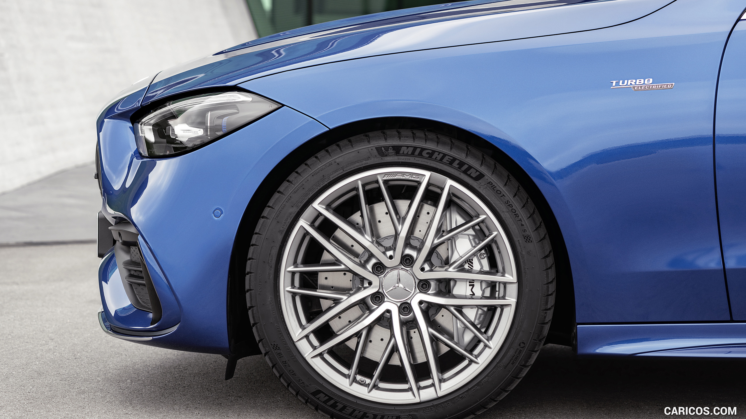 2023 Mercedes-AMG C 43 Estate 4MATIC T-Modell (Color: Spectral Blue) - Wheel, #18 of 29