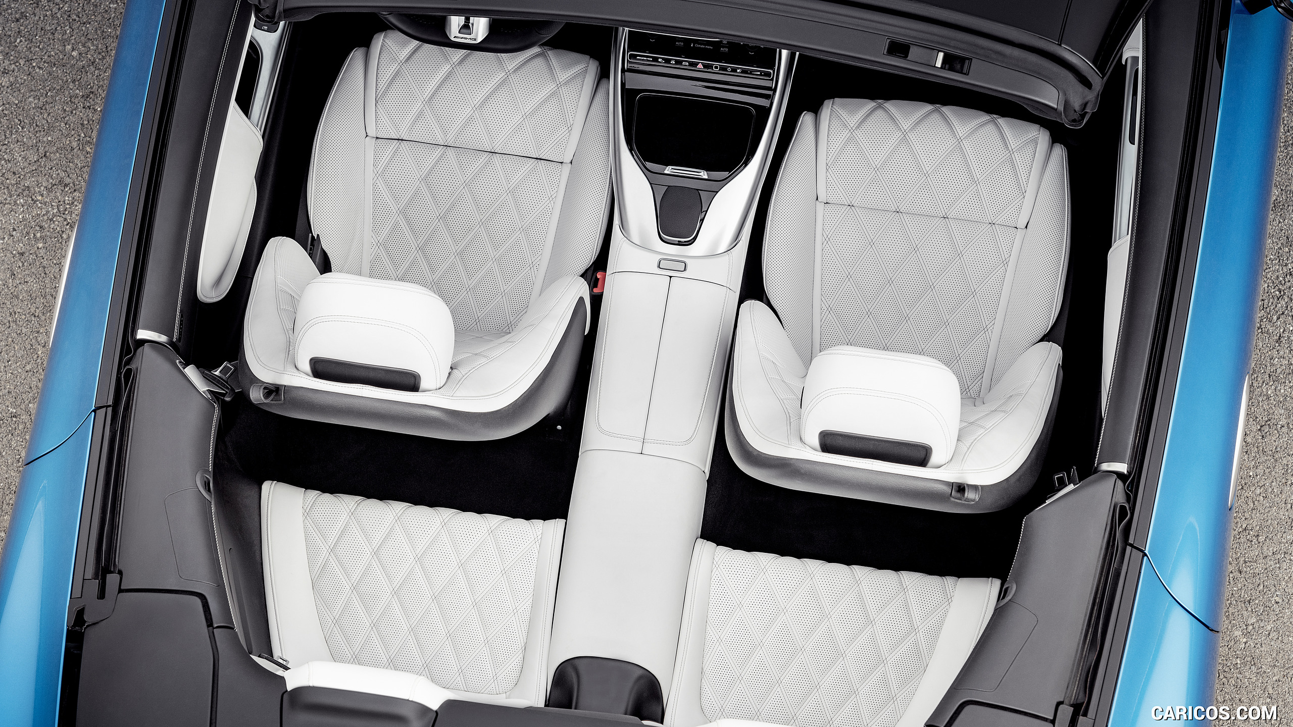 2023 Mercedes-AMG SL 43 (Color: Hyperblue Metallic) - Interior, Seats, #35 of 40