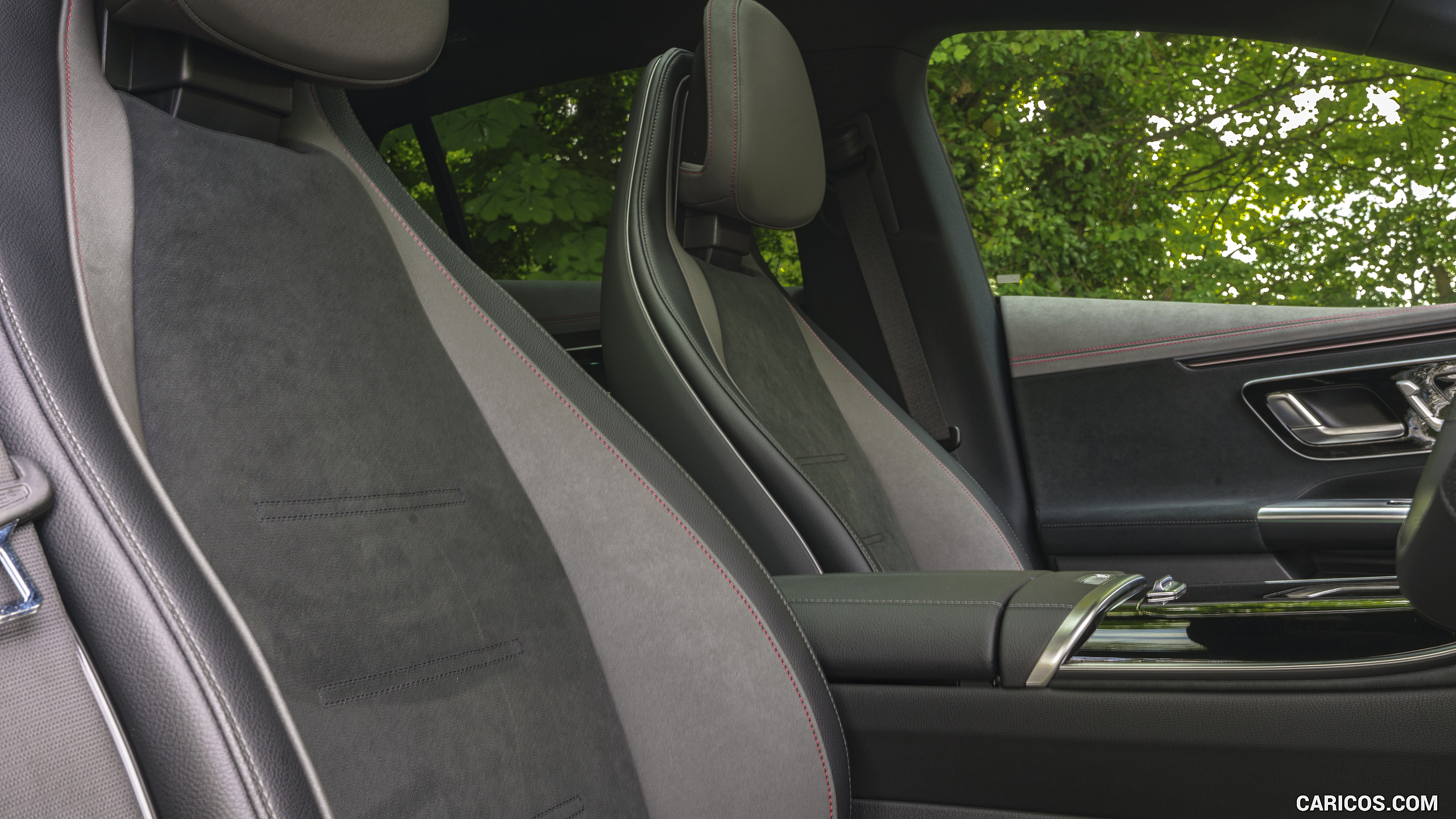 2023 Mercedes-Benz EQE 350+ (UK-Spec) - Interior, Front Seats, #204 of 209