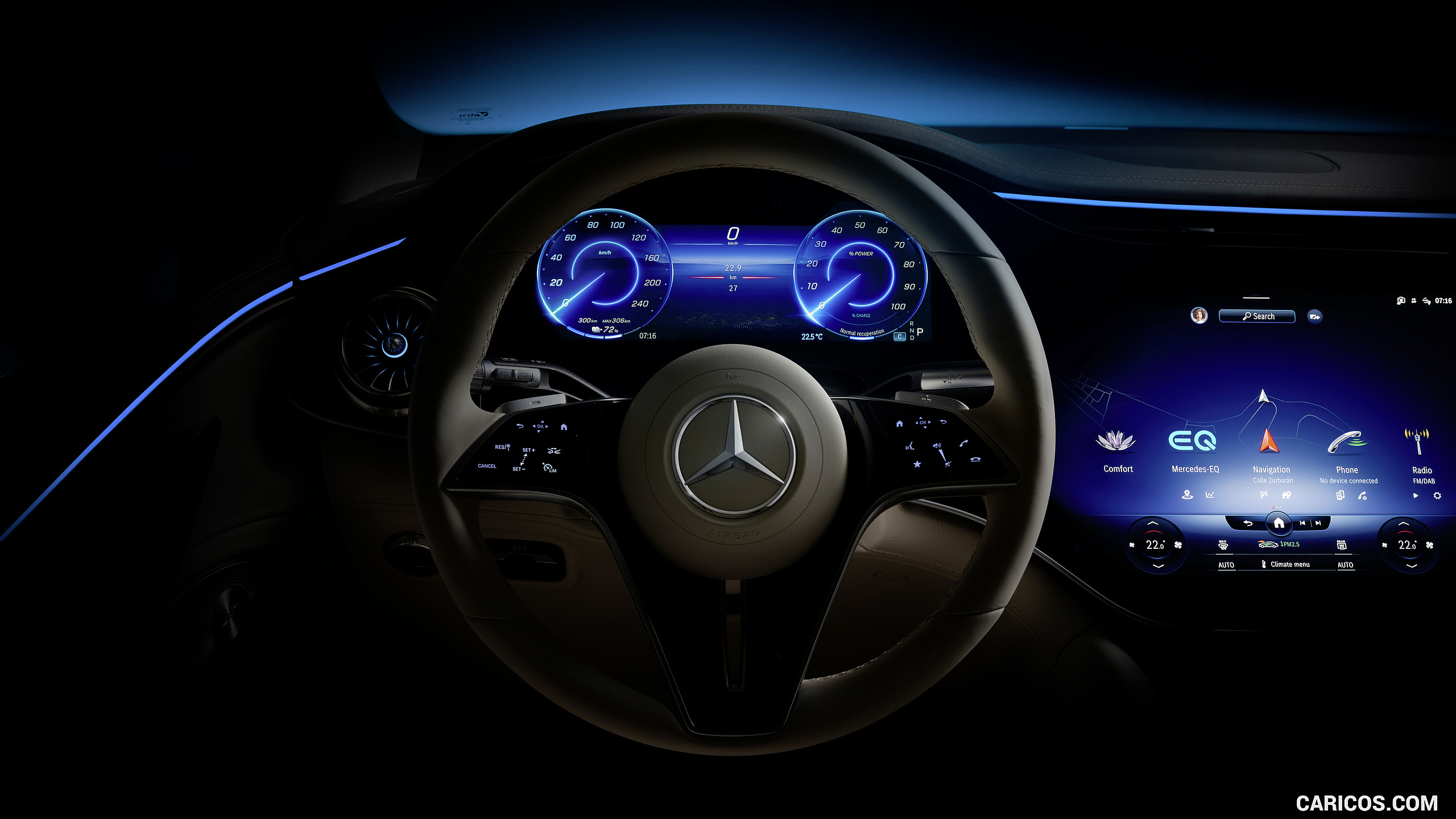 2023 Mercedes-Benz EQS SUV - Ambient Lighting, #89 of 107