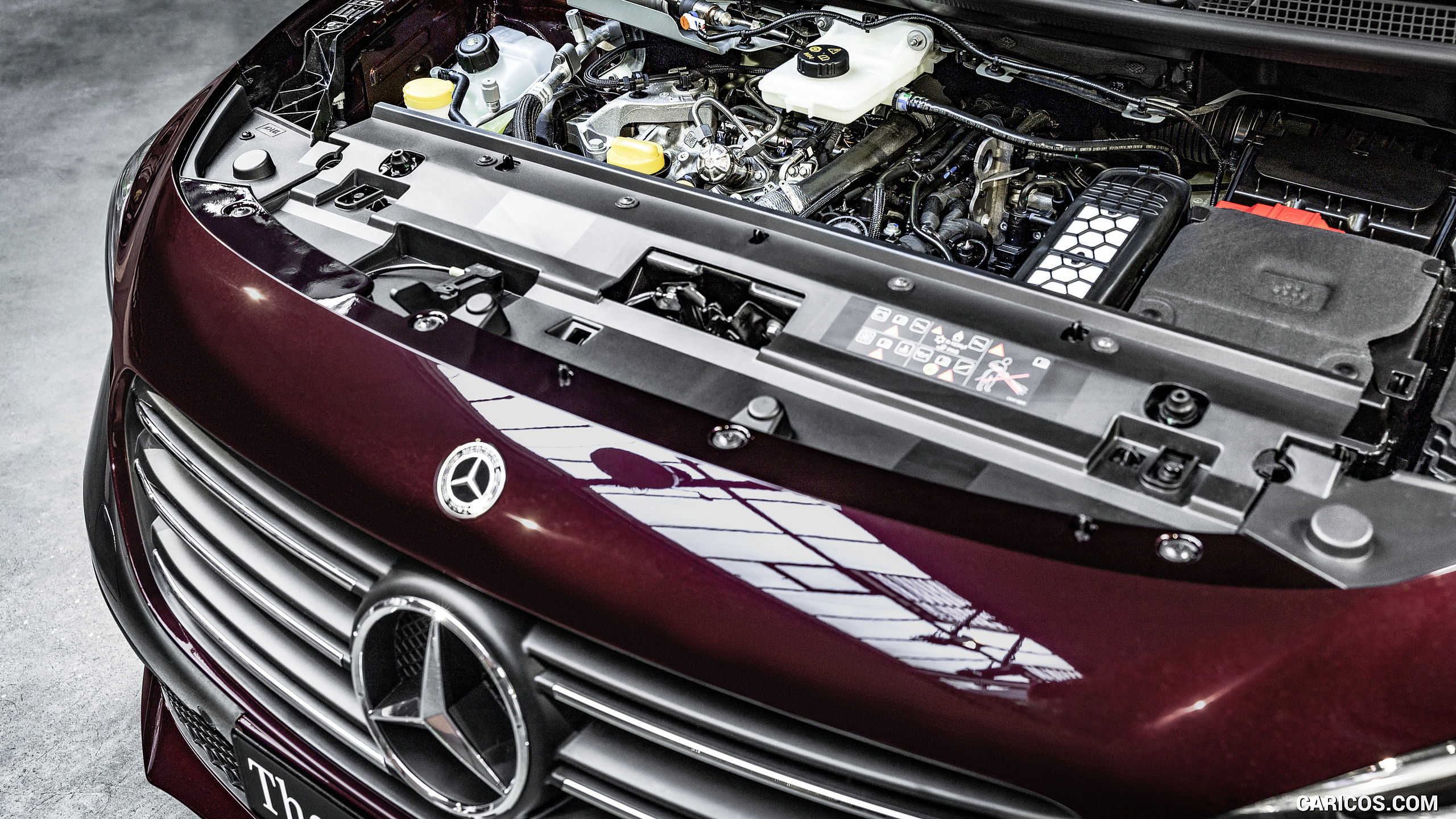 2023 Mercedes-Benz T-Class (Color: Rubellite Red Metallic) - Engine, #33 of 73