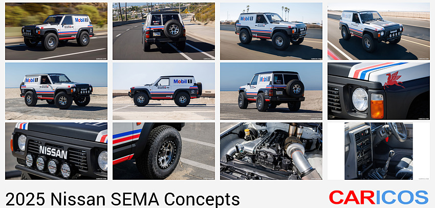 2025 Nissan Forsberg Racing Patrol SEMA Concept | Front Three-Quarter