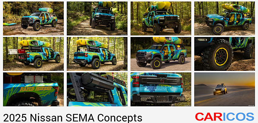 2025 Nissan Frontier Rapid Runner SEMA Concept | Front Three-Quarter