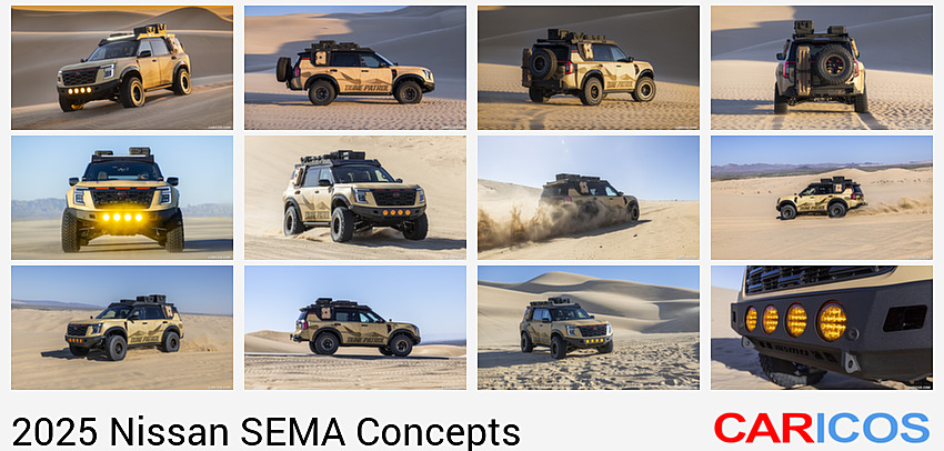 2025 Nissan Dune Patrol SEMA Concept | Front Three-Quarter