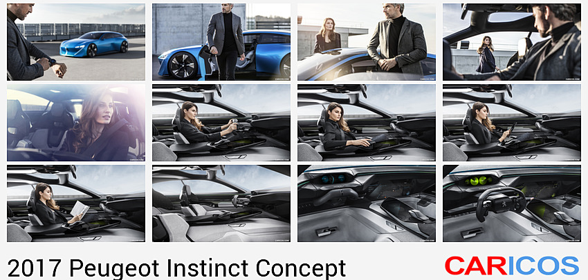 Peugeot Instinct Concept | 2017MY | Front Three-Quarter