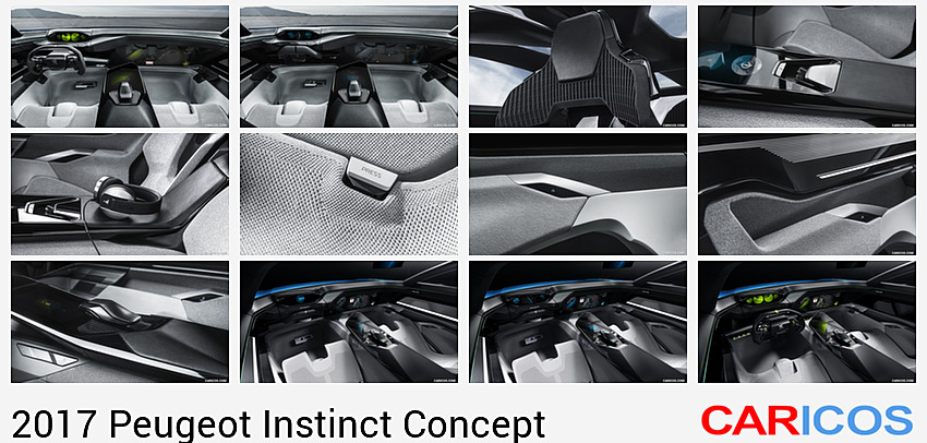 Peugeot Instinct Concept | 2017MY | Interior, Cockpit