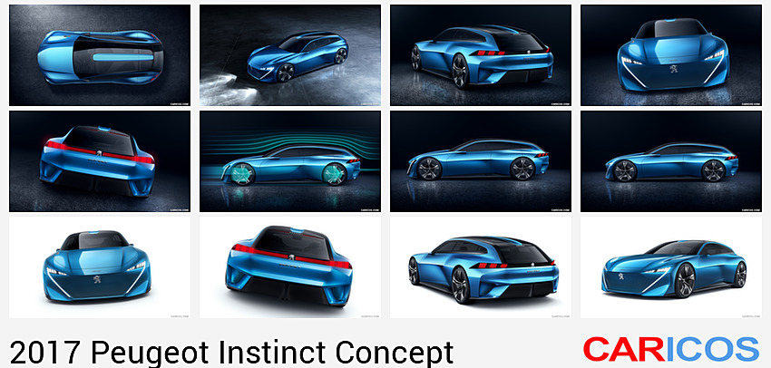 Peugeot Instinct Concept | 2017MY | Top