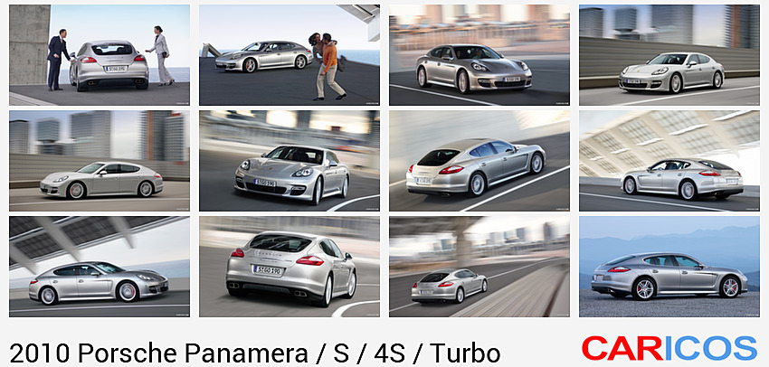 2010 Porsche Panamera Turbo | Rear Angle View Photo