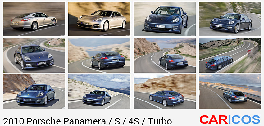 2010 Porsche Panamera Turbo | Rear Right Quarter View Photo
