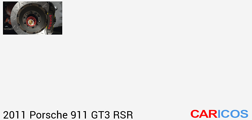 Porsche 911 GT3 RSR | Brakes |