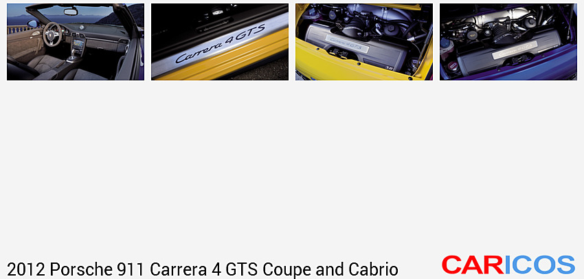 Porsche 911 Carrera 4 GTS (2012) Cabriolet | Interior