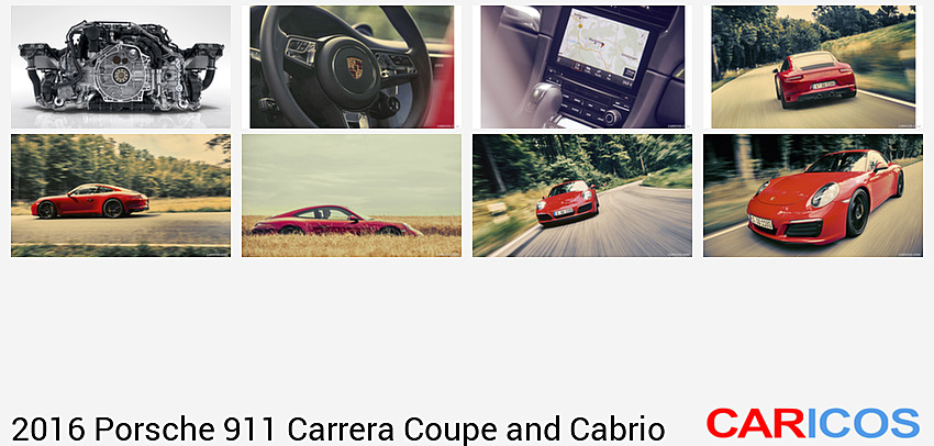 2016 Porsche 911 Carrera S | 3.0L Turbocharged 6-cylinder Flat Engine
