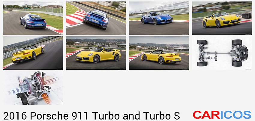 2016 Porsche 911 Turbo Coupe (Color: Sapphire Blue Metallic) | Rear