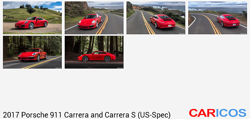 2017 Porsche 911 Carrera (Color: Guards Red; US-Spec)