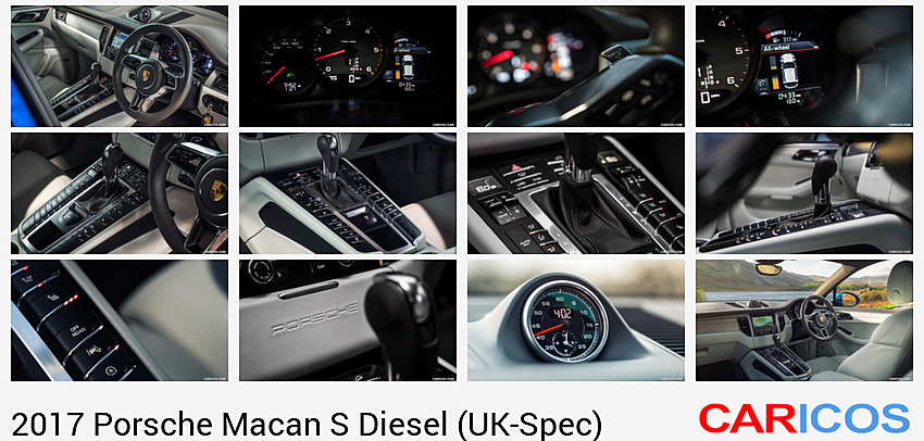 Porsche Macan S Diesel (UK-Spec) | 2017MY | Interior
