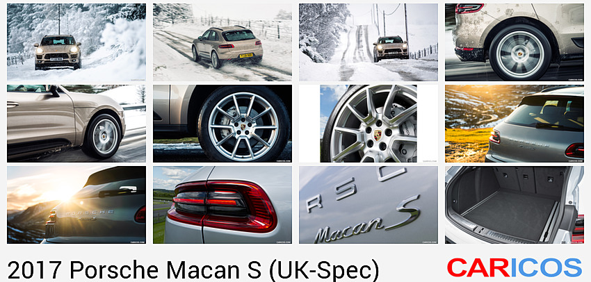Porsche Macan S (UK-Spec) | 2017MY | in Snow | Front