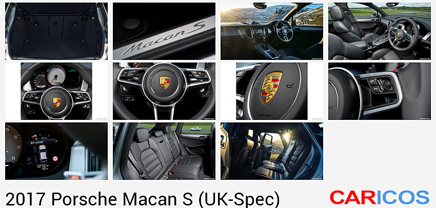 Porsche Macan S (UK-Spec) | 2017MY | Trunk