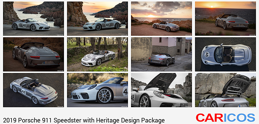 Porsche 911 Speedster with Heritage Design Package | 2019MY | Front Three-Quarter