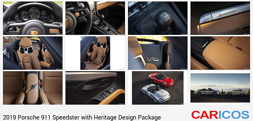 Porsche 911 Speedster with Heritage Design Package | 2019MY | Instrument Cluster