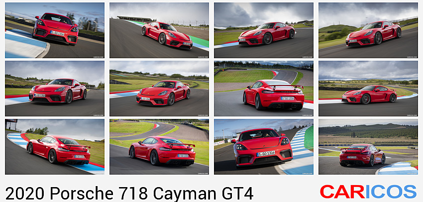 Porsche 718 Cayman GT4 | 2020MY |  (Color: Guards Red) | Front
