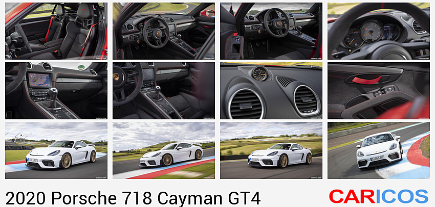 Porsche 718 Cayman GT4 | 2020MY |  (Color: Guards Red) | Interior