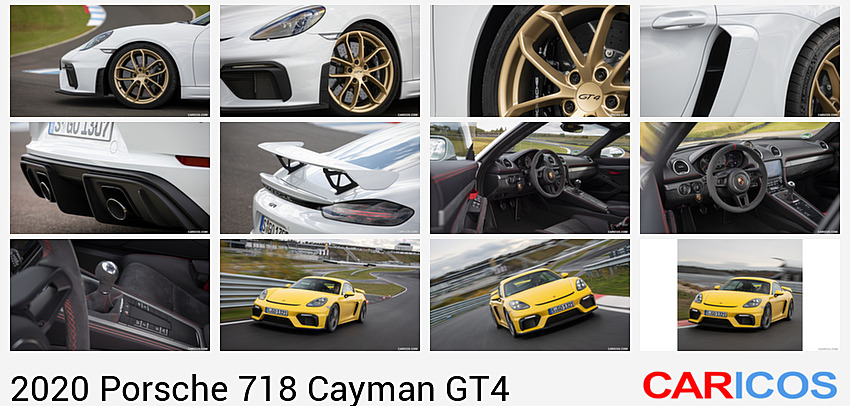 Porsche 718 Cayman GT4 | 2020MY |  (Color: Carrara White Metallic) | Wheel