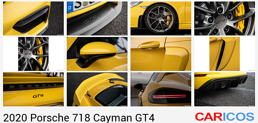 Porsche 718 Cayman GT4 | 2020MY |  (Color: Racing Yellow) | Detail