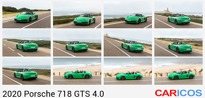 2020 Porsche 718 Boxster GTS 4.0 (Color: Phyton Green) | Front Three-Quarter