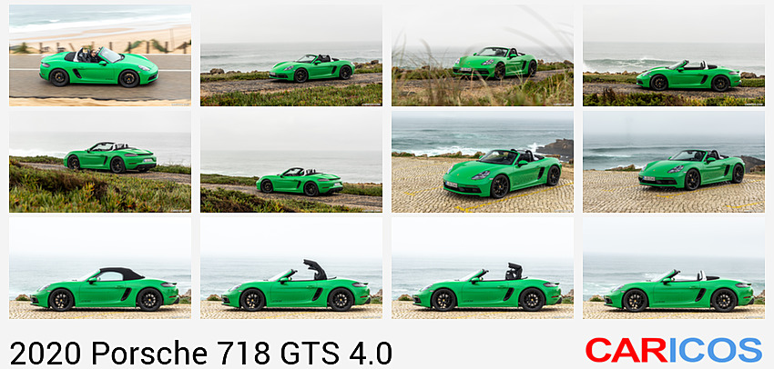 2020 Porsche 718 Boxster GTS 4.0 (Color: Phyton Green) | Side