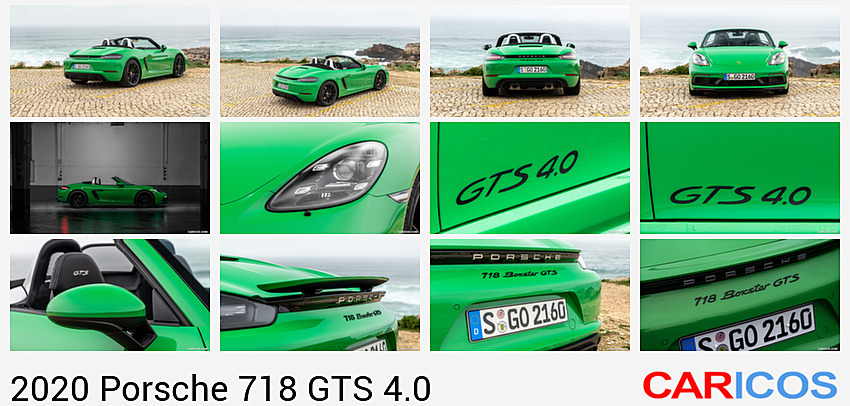2020 Porsche 718 Boxster GTS 4.0 (Color: Phyton Green) | Rear Three-Quarter
