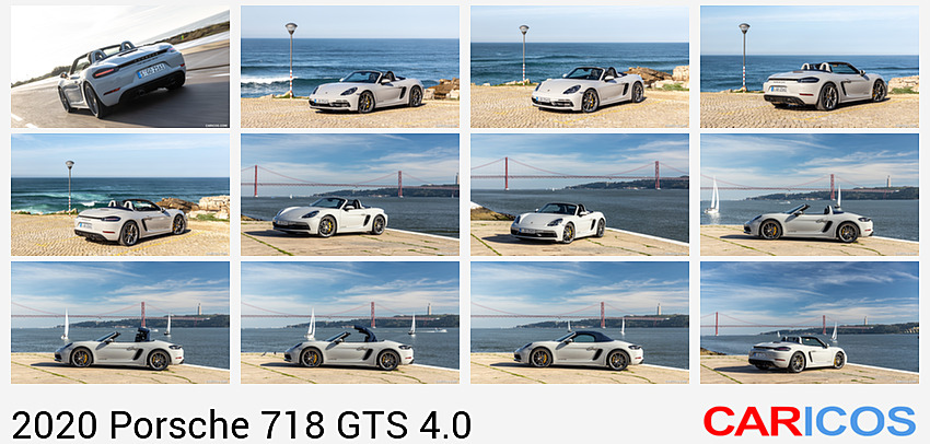 2020 Porsche 718 Boxster GTS 4.0 (Color: Crayon) | Rear