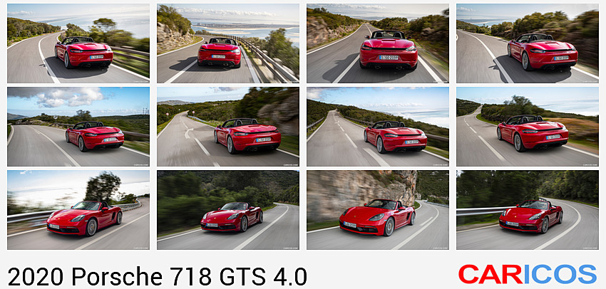2020 Porsche 718 Boxster GTS 4.0 (Color: Carmine Red) | Rear