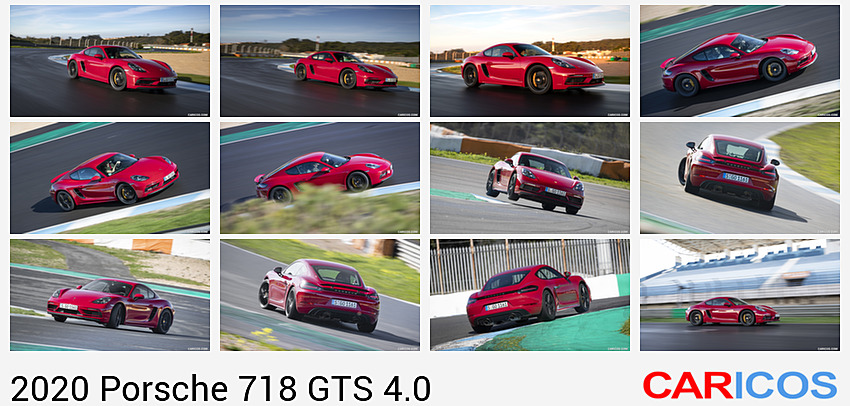 2020 Porsche 718 Cayman GTS 4.0 (Color: Carmine Red) | Front Three-Quarter